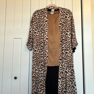 Ladies Chico's 2 piece duster set